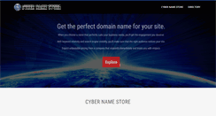 Desktop Screenshot of cybernamestore.com