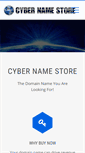 Mobile Screenshot of cybernamestore.com